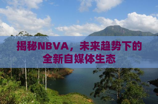 揭秘NBVA，未来趋势下的全新自媒体生态